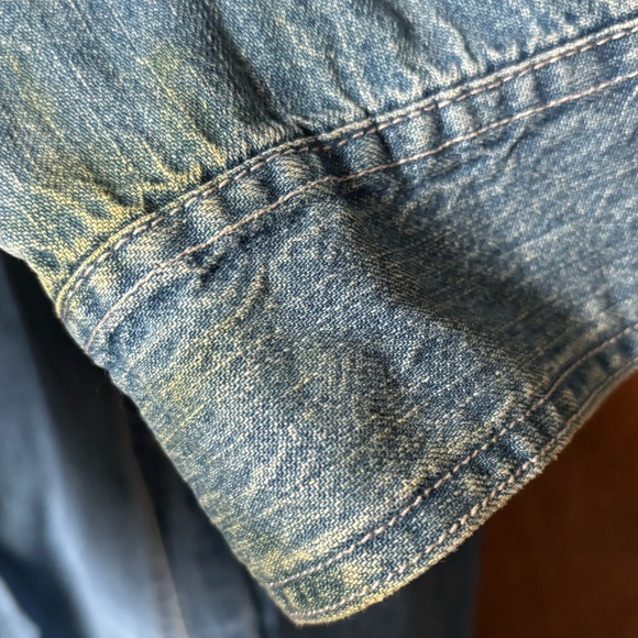 Levi’s Silvertab XL Denim Oversized Button down Shirt Size XL - Picture 3 of 15